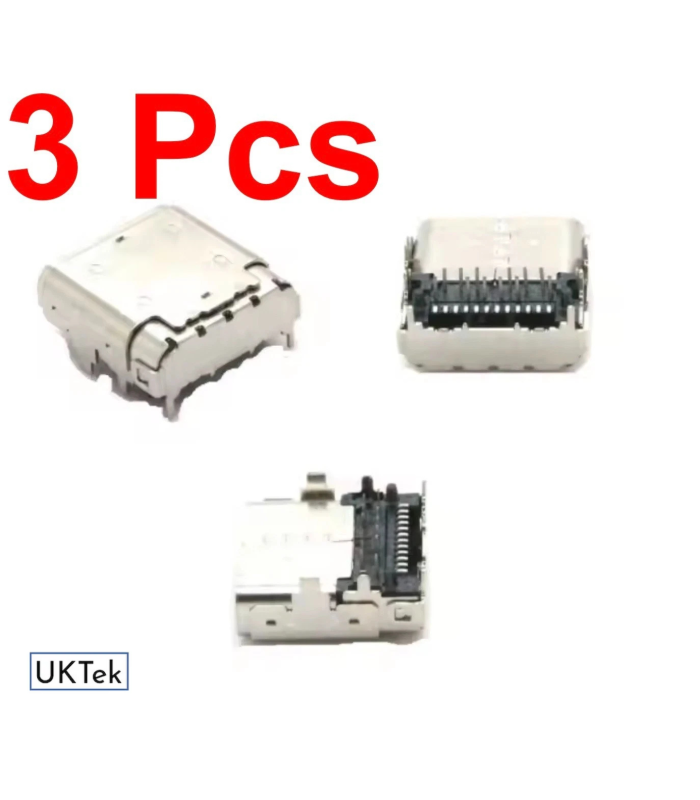 3pcs Lenovo N23 Yoga Chromebook Type C USB DC Charging Socket Connector Port