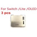 3pcs Nintendo DS Lite NDSL Replacement Game Cartridge Slot 1 Card Reader Socket