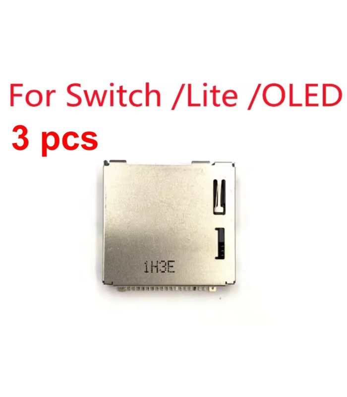 3pcs Nintendo DS Lite NDSL Replacement Game Cartridge Slot 1 Card Reader Socket