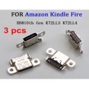 3 pcs Amazon Fire HD 8 10th K72LL4 K72LL3 2020 Type C Charging Port Socket