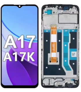 Oppo A17 CPH2477 Replacement LCD Display Touch Screen Digitizer Assembly Frame