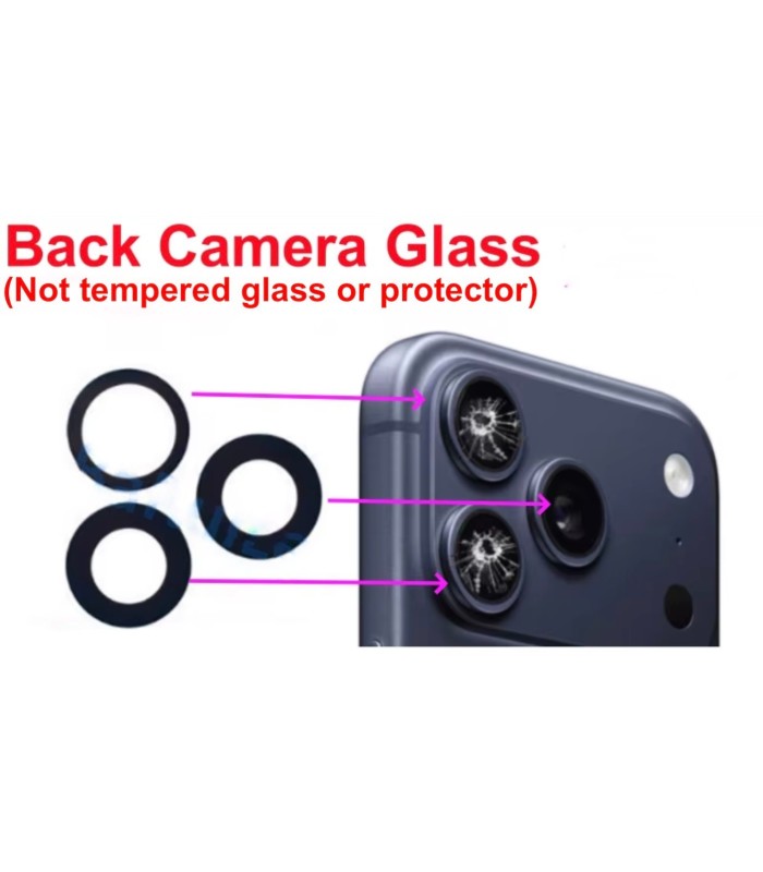 Samsung Galaxy S25 Plus Back Camera Glass Lens with adhesive replace broken one