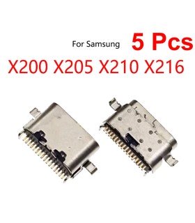 5pcs Samsung Tab A9 Plus X210 X215 X216 Charging Port DC Power Jack Type-C USB