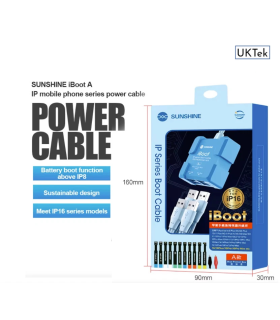 Sunshine iBoot USB DC Power Supply Test Cable For iPhone 6 - 17 Series