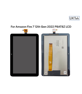 Amazon Fire 7 12th Gen 2022 P8AT8Z LCD +Touch Screen Digitizer Glass