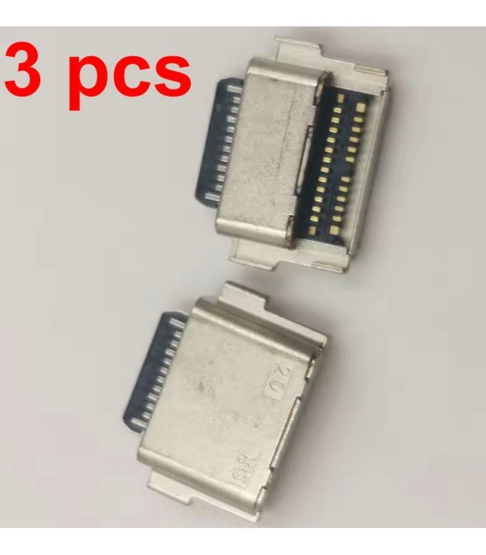 3 pcs Samsung Galaxy Tab S7 T733 S8 ultra X906 Charging charger Port connector