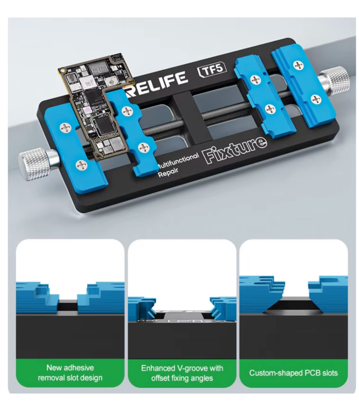 Relife RL-TF5 Fixture for Phone Logic Board IC CPU Repair Soldering Rework