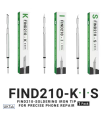 2UUL FIND210 K/I/S Soldering Iron Tips Tip Compatible T210 C210 stations