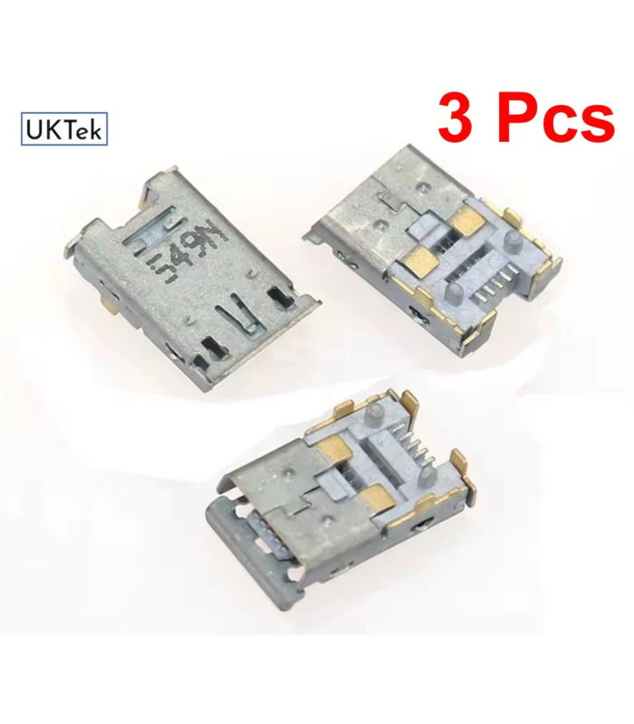 3 pcs Microsoft Surface 3 RT3 1645 1657 Micro Jack USB Charging Port Connector