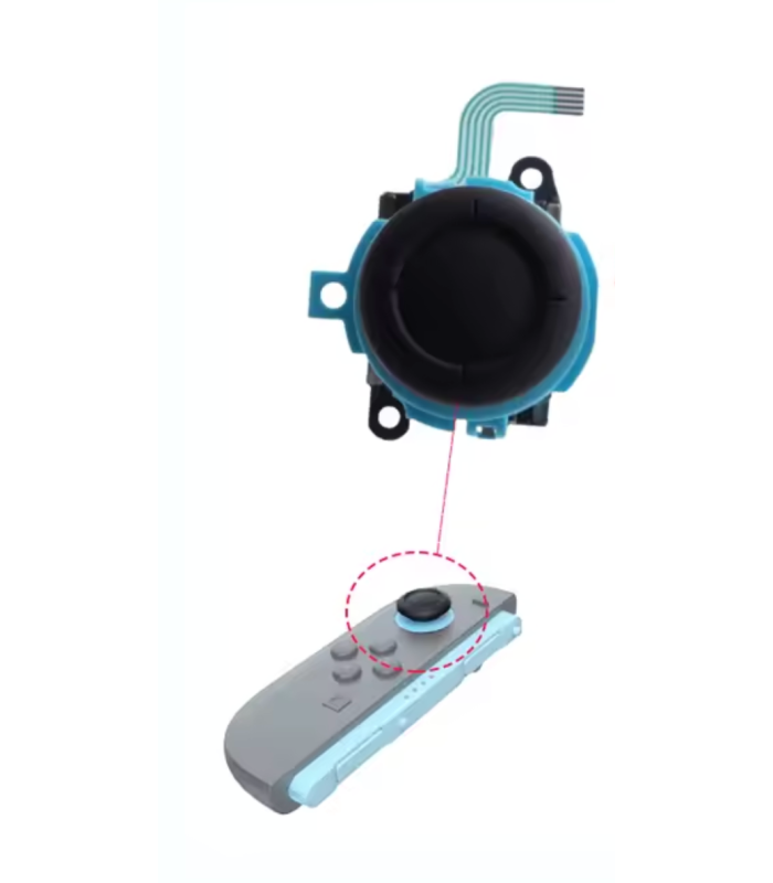 2 pcs Blue Analog Joystick Thumb Stick Thumbstick Joy Con For Nintendo Switch 2