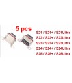 5 pcs Samsung Galaxy S21 S21FE S22 S23 s24 s25 ultra Replacement Charging Port