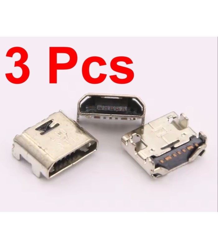 3pcs Samsung Galaxy Tab A 10.1 SM-T580 T585 T587 Micro USB Charging Socket Port