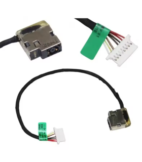 HP 15S-FQ 799749-S17 F17 DC Jack Charging Socket flex Port Cable 19cm length