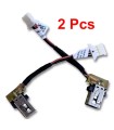 2 Pcs Acer Swift 3 SF315-41 DC Charging Power Jack Port Socket Cable 5cm length