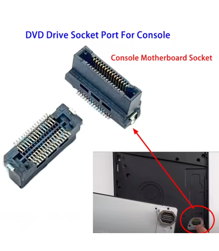 Sony PlayStation 5 PS5 Slim console Disc DVD Drive Male Socket Port Connector