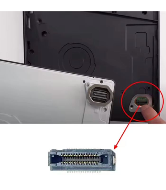 Sony PlayStation 5 PS5 Slim console Disc DVD Drive Male Socket Port Connector