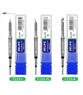 RELIFE C115 IS IK I set Soldering Tips Welding Iron Head solder Tip TT115 Handle