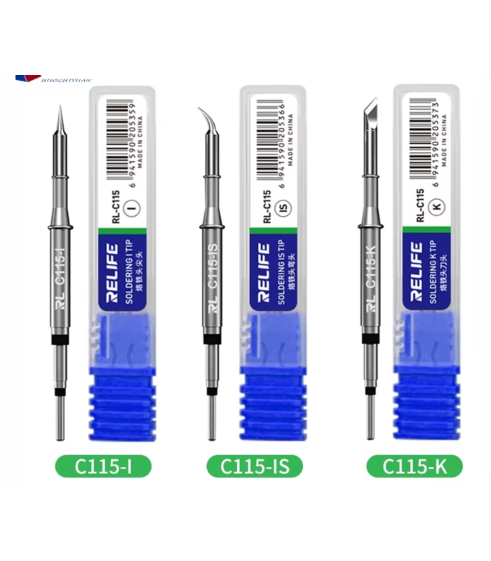 RELIFE C115 IS IK I set Soldering Tips Welding Iron Head solder Tip TT115 Handle