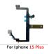 Apple iPhone 15 Plus Replacement Flash Light Sensor Flex Cable Premium Quality
