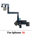 Apple iPhone 16 Flash Light Sensor Flex Cable Replacement Part