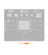 Apple Macbook Reballing Reball Stencil Steel Mesh CPU SSD motherboard 13 in 1