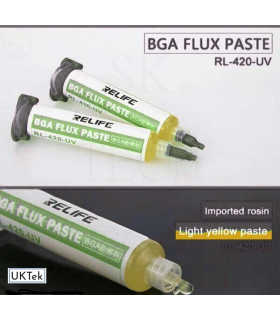 Sunshine RL-420-UV Solder Soldering Paste Flux Paste for Chips Phone BGA SMD PCB