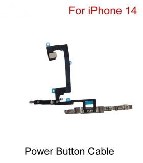 Apple iPhone 14 Power On Off Button Flex Cable With Bracket