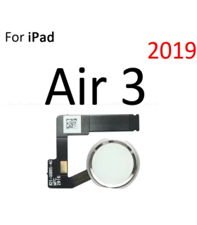 For Apple iPad Air 3 2019 Replacement Home Button Flex cable (White)
