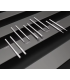 2UUL DA82 Drill Pen Tips Polish Grinding PCB Board Level Rework 10PCS Set