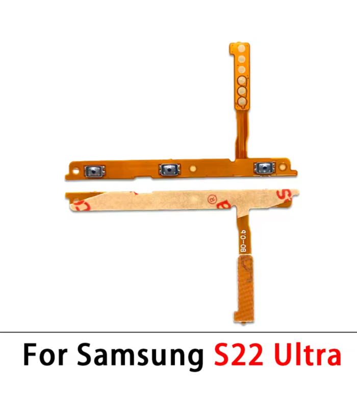 Samsung Galaxy S22 Ultra Power on off Volume Button Flex Cable Replacement