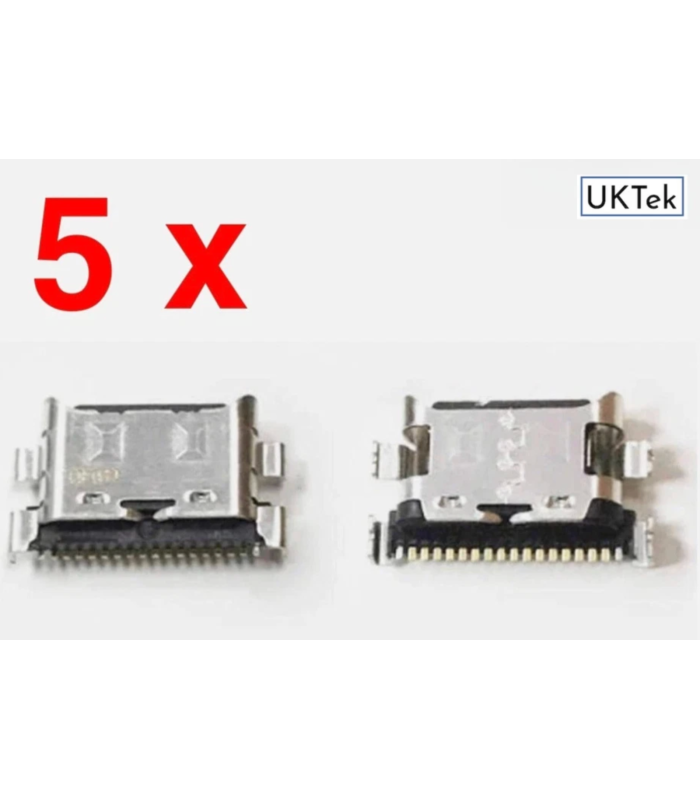 5pcs Huawei Matebook D15 Boh-WAQ9R Type C USB DC Charging Socket Connector Port