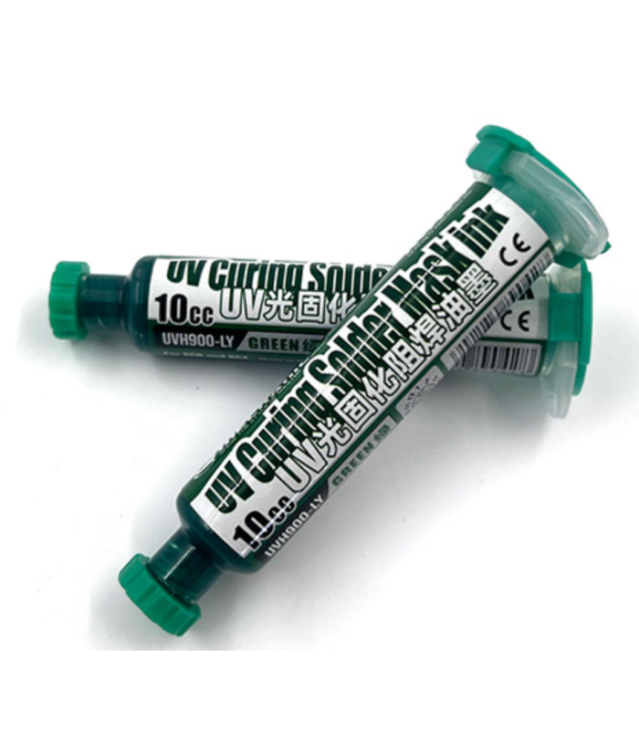 Mechanic 10CC UVH900-ly Green UV Curable Solder Mask Paint glue PCB Jumper Wire