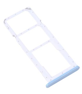 OPPO A17  Replacement Dual SIM Card Tray SD Card Holder adapter tray LIGHT BLUE