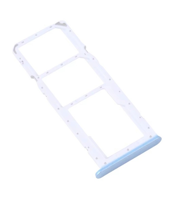 OPPO A17  Replacement Dual SIM Card Tray SD Card Holder adapter tray LIGHT BLUE