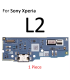Sony L2 Type - C Charging Port Board PCB Flex with Mic Module + Vibrator