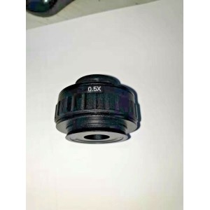 C-Mount Lens 0.5X CTV Adapter for Trinocular Microscope