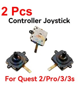 2PCS Meta Oculus Quest 2 3 Pro 3s Analog Joystick Thumbstick Rocker Controller
