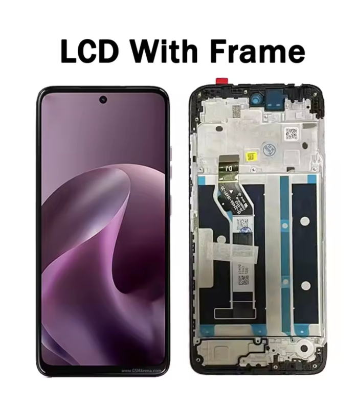 Motorola Moto G17 XT2623 XT2623-2O LCD Screen Display Touch Digitiser with Frame