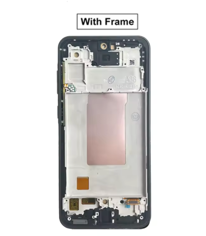 Samsung Galaxy A36 SM-A366E, SM-A366E/DS TFT LCD Display Touch Screen with Frame