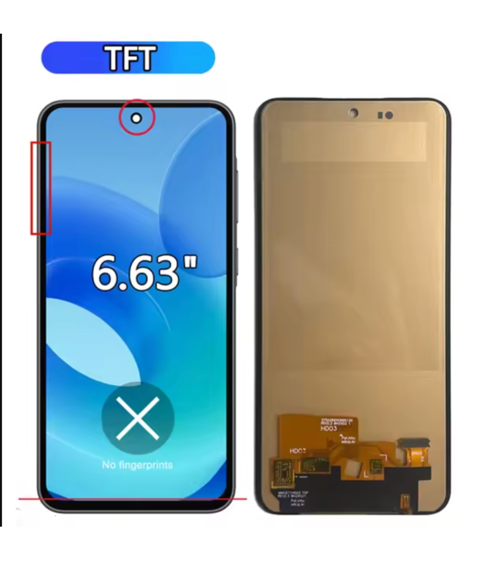 Samsung Galaxy A36 SM-A366E, SM-A366E/DS TFT LCD Display Touch Screen Track 24