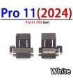 Apple iPad Pro 11 5th gen 2024 usb C Charging connector Port Flex Cable White