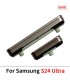 for Samsung Galaxy  S24 Plus ultra series Side Power On Off Volume Button key Gold