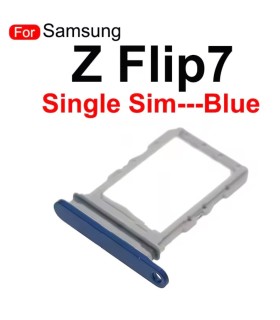 for Samsung Galaxy Z Flip7 SM-F766 Single SIM Card Simcard Tray holder slot - Blue