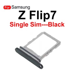 for Samsung Galaxy Z Flip7 SM-F766 Single SIM Card Simcard Tray holder slot - Black