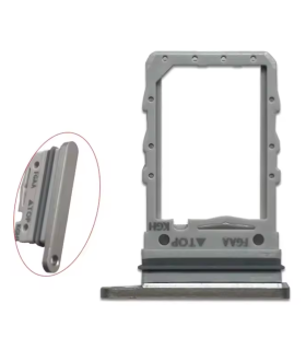 for Samsung Galaxy Z Flip7 SM-F766 Single SIM Card Simcard Tray holder slot - Silver
