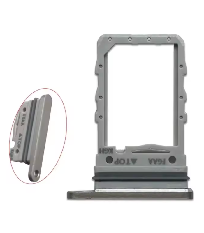 for Samsung Galaxy Z Flip7 SM-F766 Single SIM Card Simcard Tray holder slot - Silver