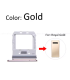 for Samsung Galaxy S10 5G Replacement SIM Card simcard Tray Holder (Gold)
