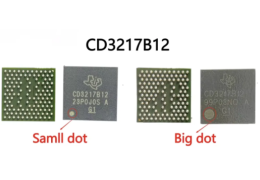 CD3217B12 small dot big dot difference CD3217B12 small dot big dot difference
