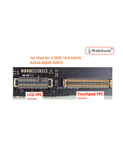  LCD Display Touch Screen FPC Connector On Motherboard For iPad Air 4 2020 10.9"