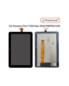 LCD Touch Screen Digitizer Glass For Amazon Fire 7 12th Gen 2022 P8AT8Z 